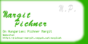 margit pichner business card